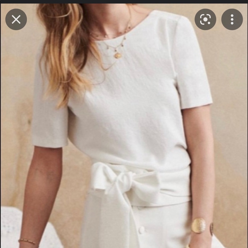 Sézane Jeanne blouse. Size 42